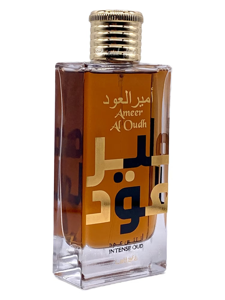 Ameer Al Oud - Intense Oud Eau de Perfume for Men 3.4 FL OZ/ 100 ML by Lattafa Perfumes