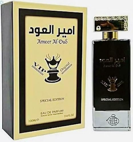 AMEER AL OUD VIP ORIGINAL SPECIAL EDITION WITH DEO EDP 100ML Unisex BY FRAGRANCE WORLD
