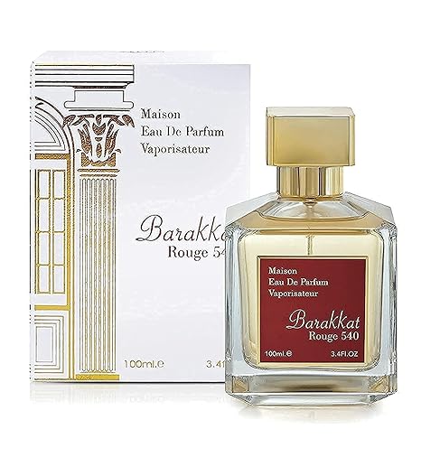 Barakkat Rouge 540 - Eau De Parfum - By Fragrance World - Perfume For Unisex, 100ml
