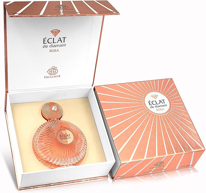 Eclat De Diamant Rossa perfumed water for women 100ml by Fragrance World Perfumes