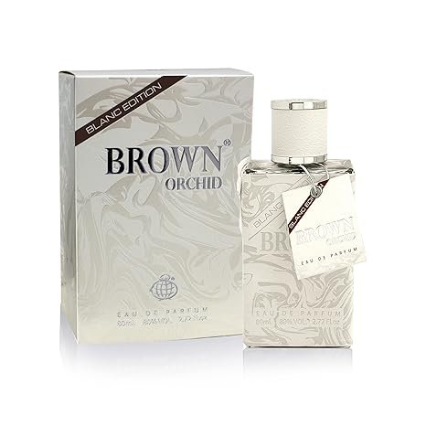 Brown Orchid Blanc Edition 80 ML with Deo 50ml By Fragrance World Perfumes