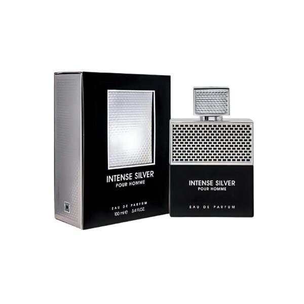 Intense Silver Pour Homme Edp 100ml by Fragrance World Perfumes