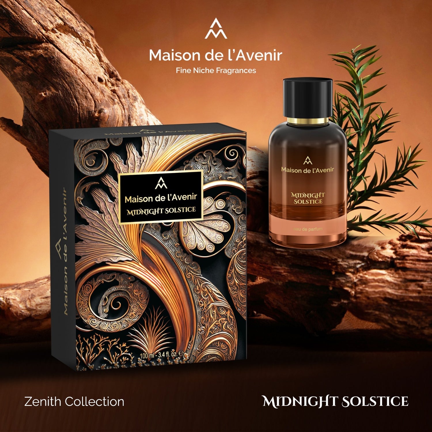 Midnight Solstice Eau de Parfum Unisex 100ml