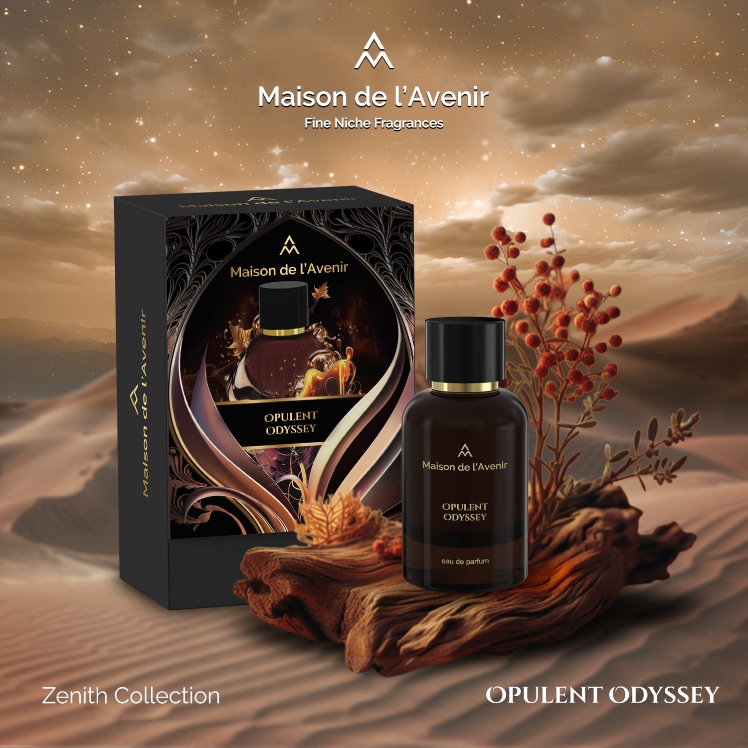 Opulent Odyessy Eau de Parfum Unisex 100ml