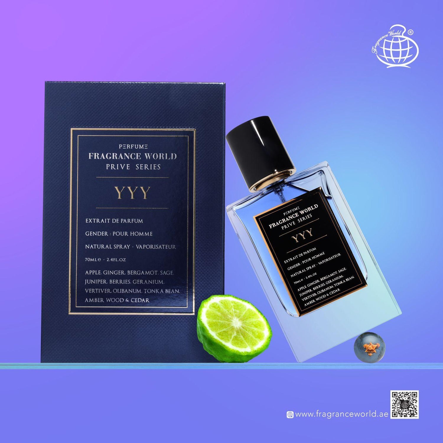 Prive Series YYY Edp 80 ml by Fragrance World