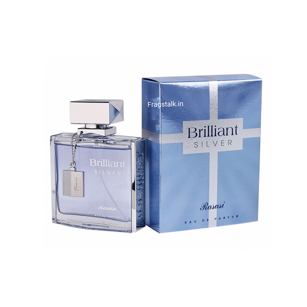 BRILLIANT SILVER FOR MEN EDP 100 ML BY RASASI