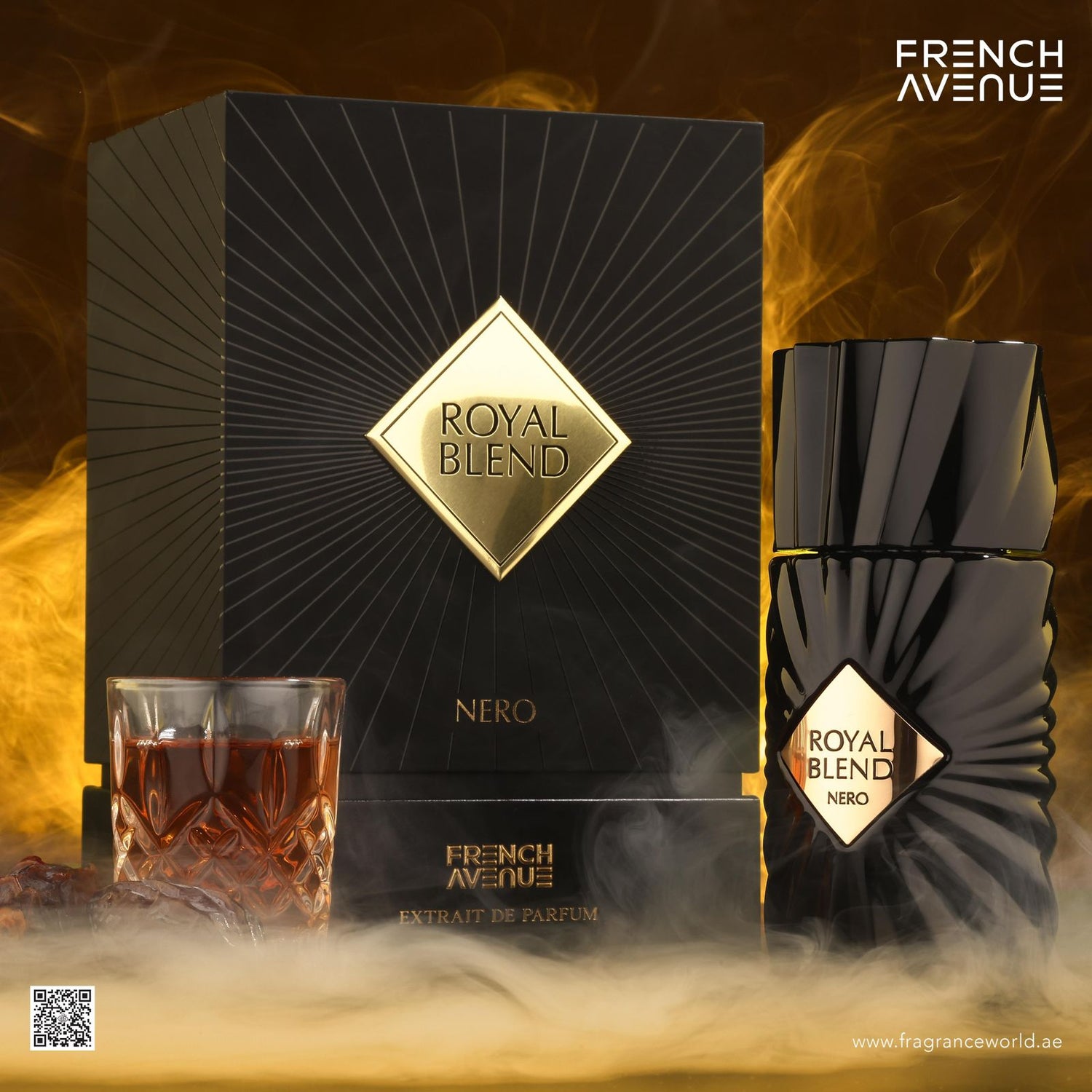 Royal Blend Nero Edp 100ml French Avenue by Fragrance World