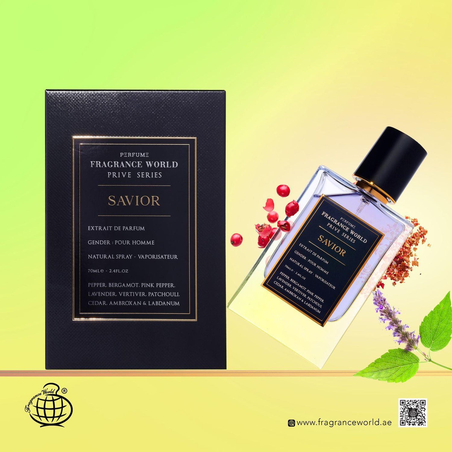 Prive Series Savior Edp 80 ml by Fragrance World