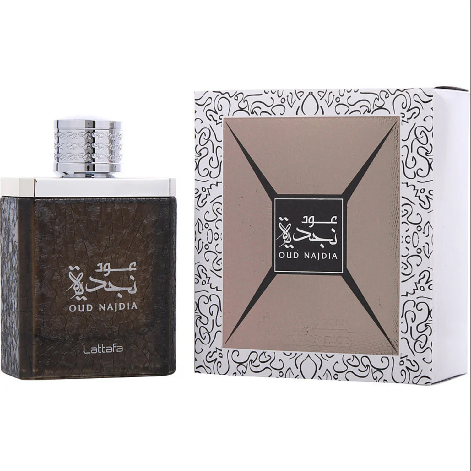 OUD NAJDIA Eau de Perfume 3.4 FL OZ/ 100 ML by Lattafa Perfumes