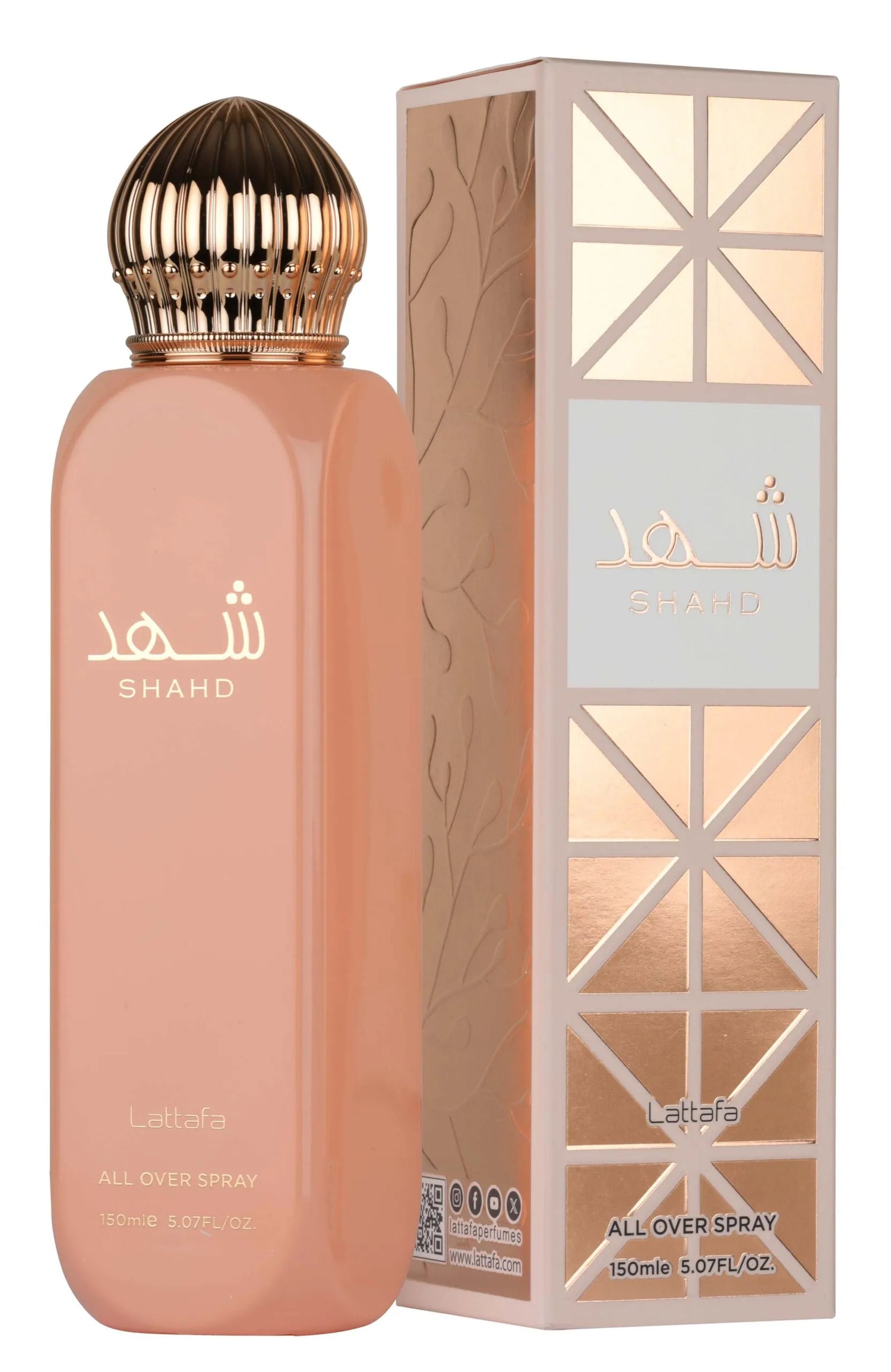 All Over Spray Shahd 150 ml by Lattafa Perfumes