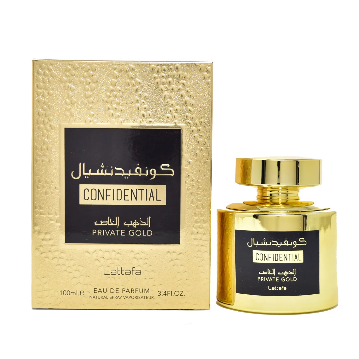 Confidential Private Gold 100 Ml by Lattafa Perfumes