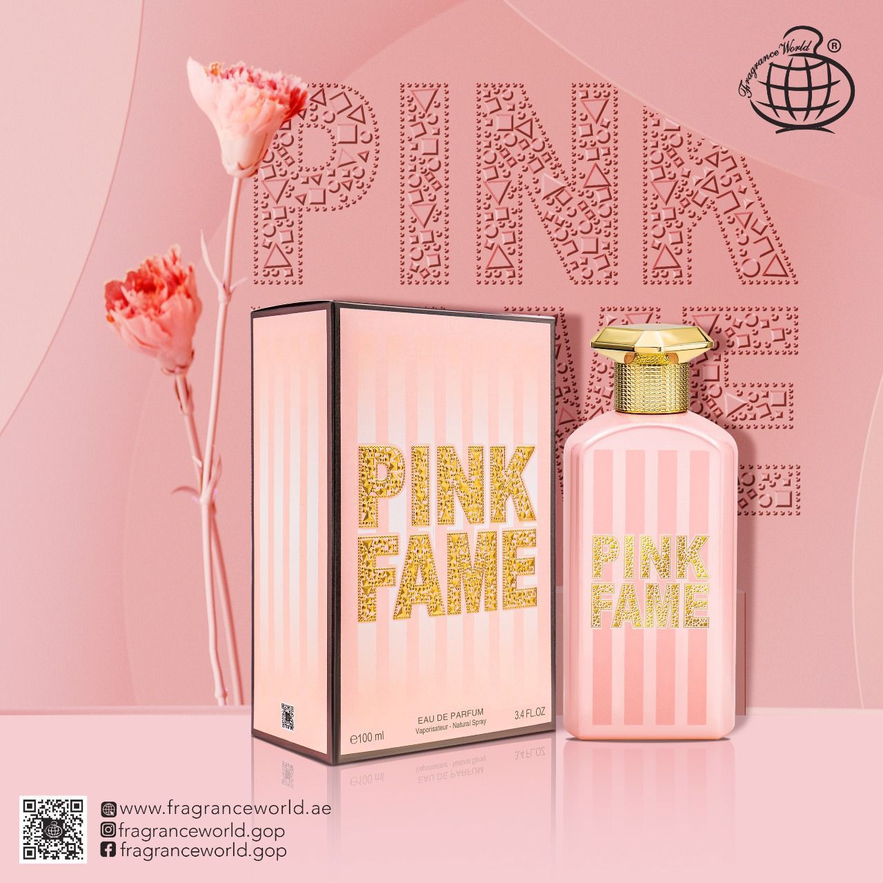 Pink Fame Edp 100ml by Fragrance World