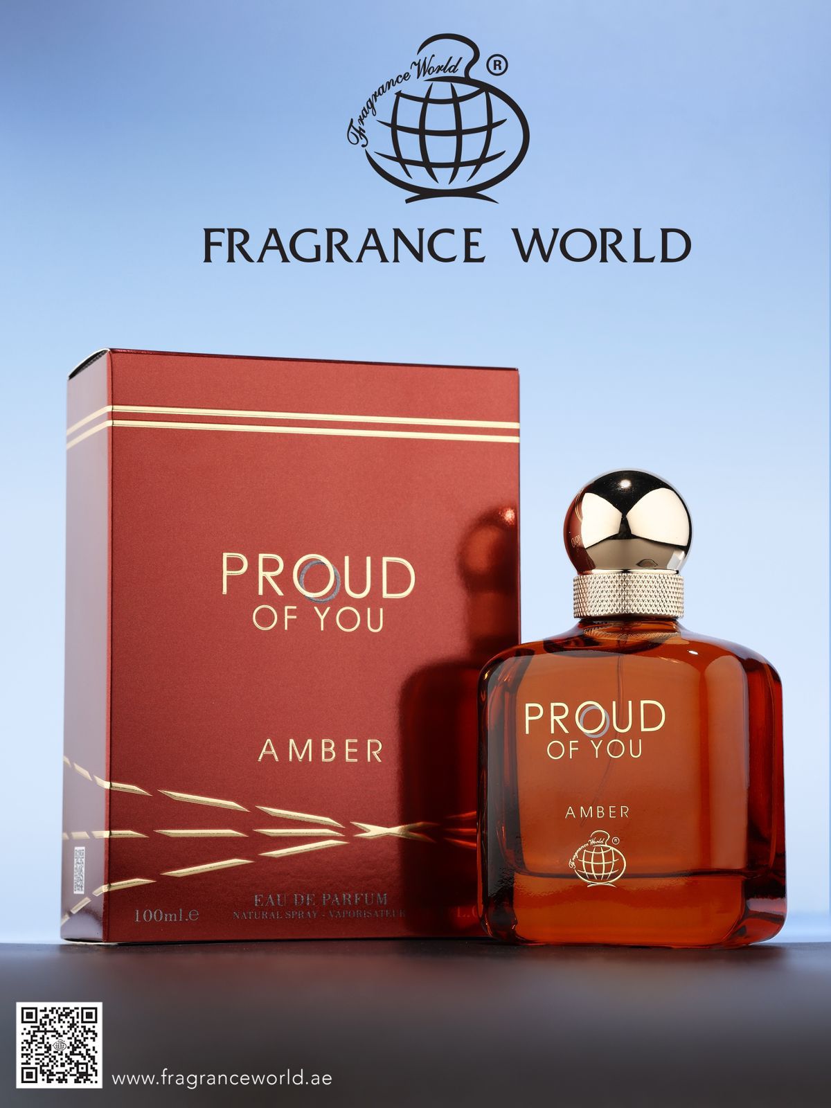 Proud of You Amber Edp 100ml by Fragrance World