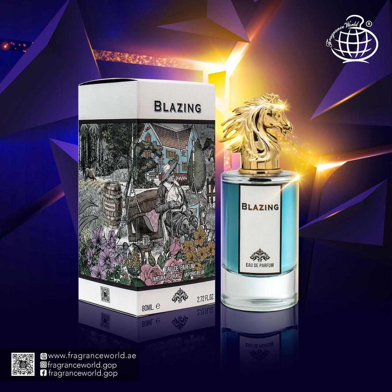 Blazing Edp 80ml by Fragrance World