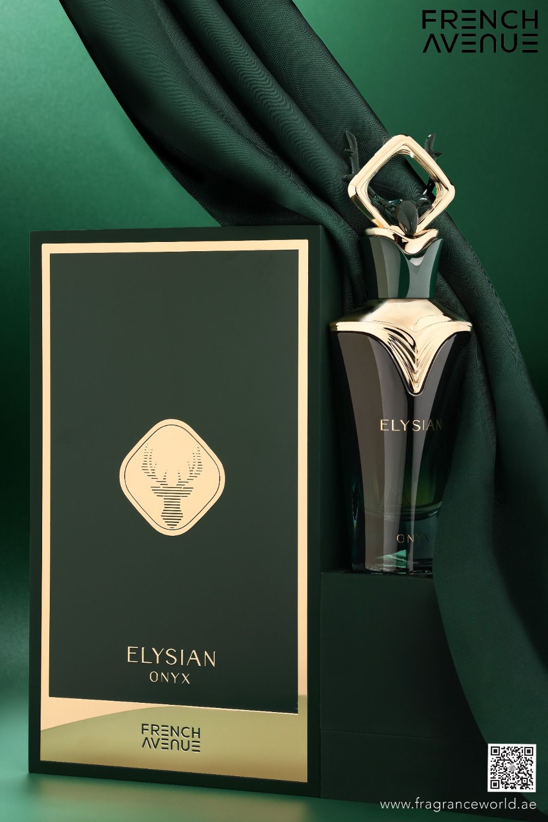 ELYSIAN ONYX Edp 80ml French Ave by Fragrance World