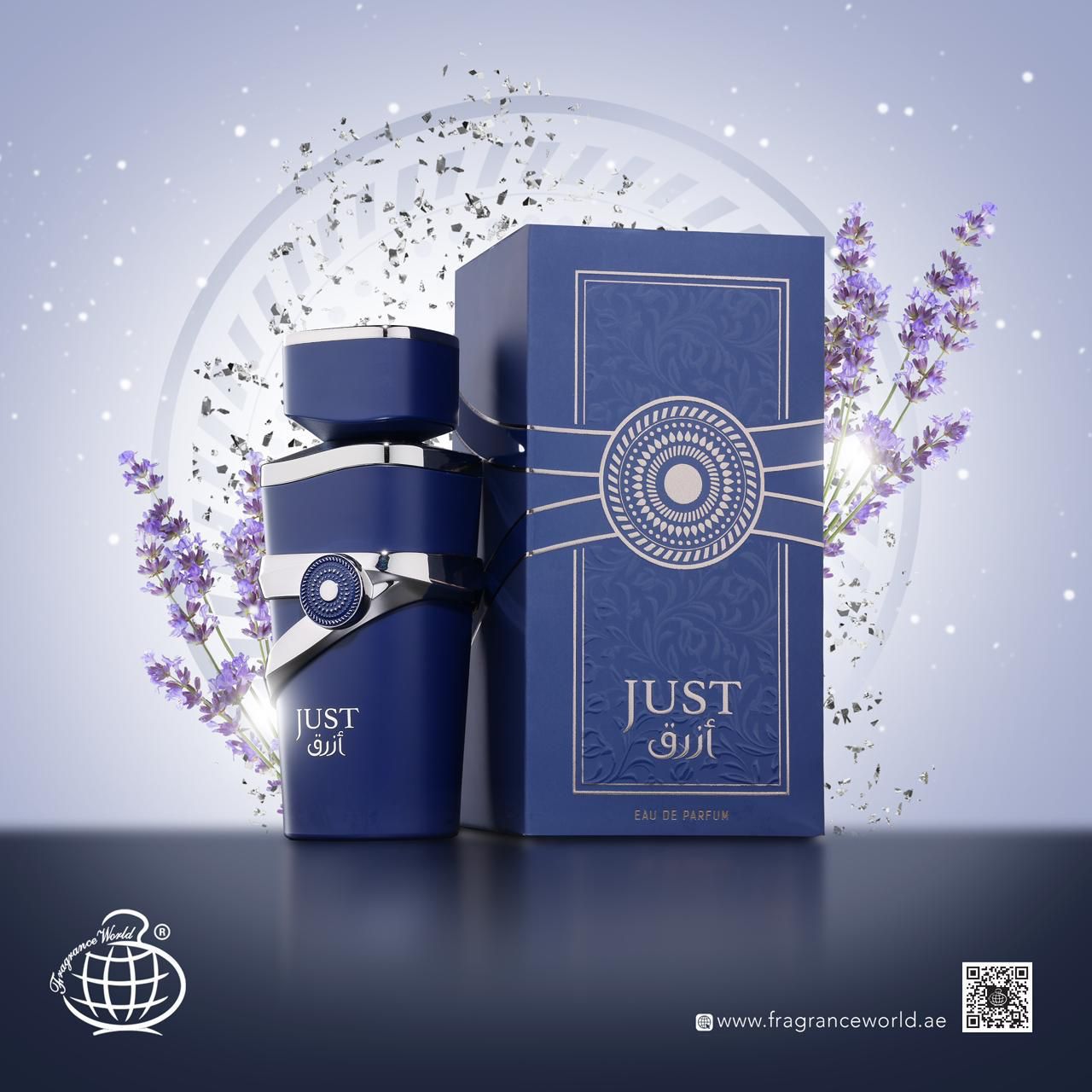 JUST AZRAQ EDP 100ML BY FRAGRANCE WORLD
