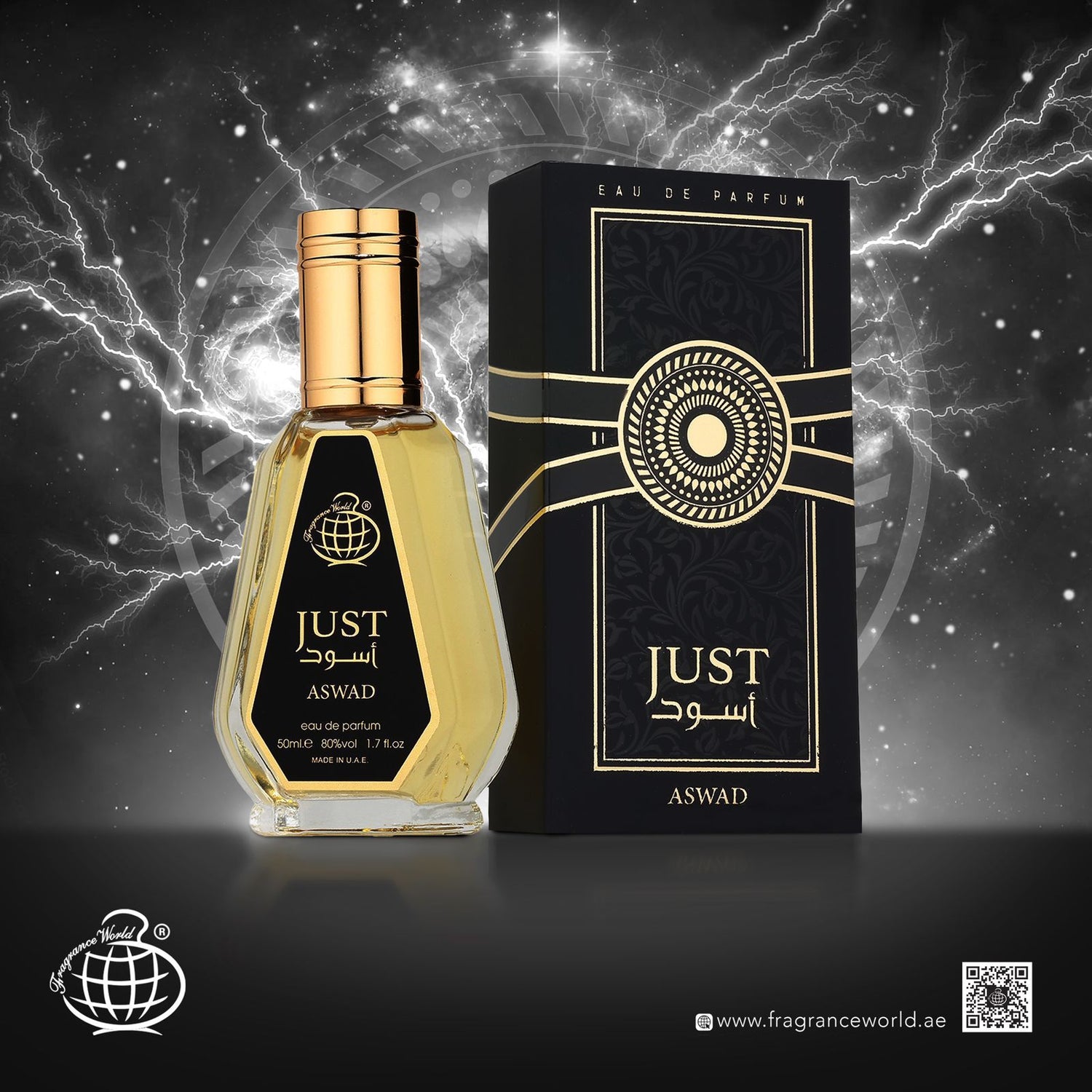 Just Aswad Edp 50ml by Fragrance World