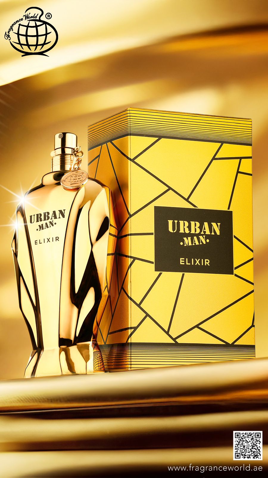 Urban Man Elixir Edp 90ml by Fragrance World