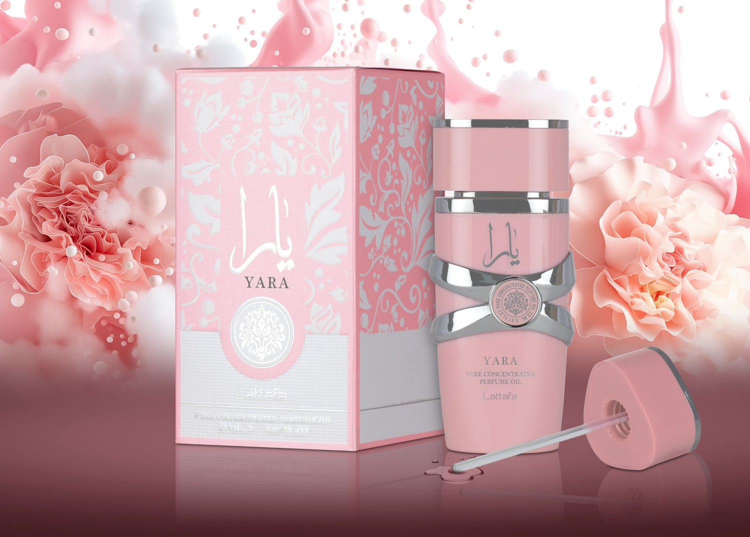 Yara concentrated perfume oil Edp 20ml by Lattafa perfumes