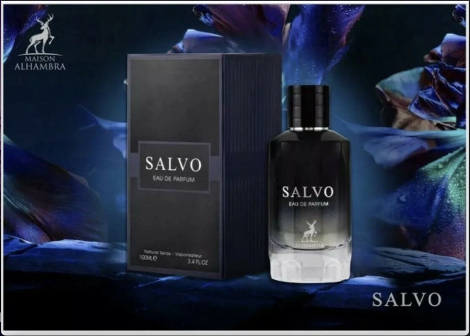Salvo Eau de Perfume 3.4 FL OZ/ 100 ML By Maison Alhambra Perfumes