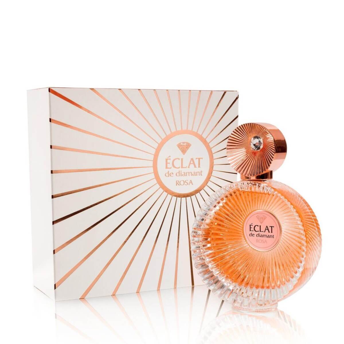 Eclat De Diamant Rossa perfumed water for women 100ml by Fragrance World Perfumes