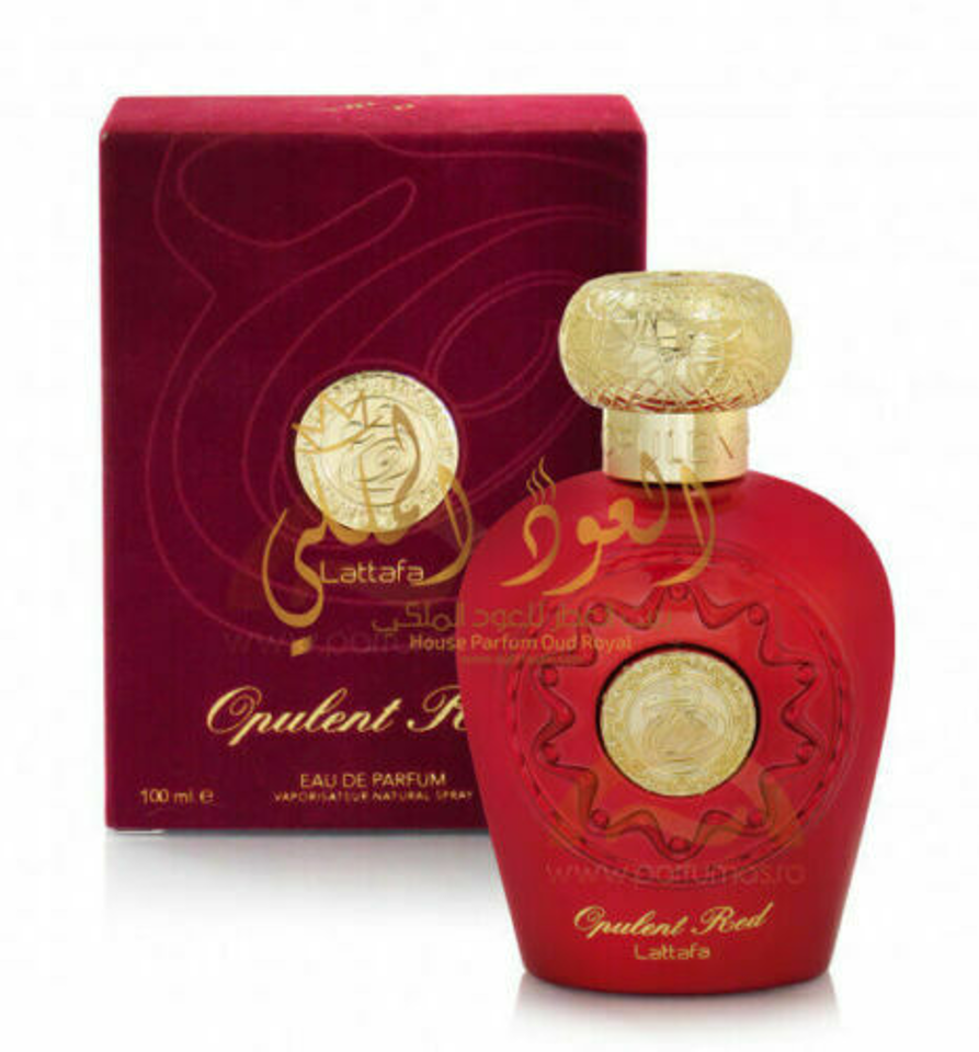 Opulent Red Eau de Perfume 3.4 FL OZ/ 100 ML by Lattafa Perfumes