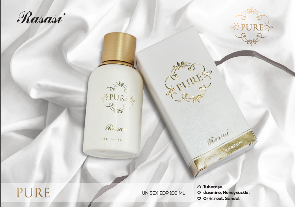 PURE PERFUME UNISEX EDP 100 ML BY RASASI PERFUMES