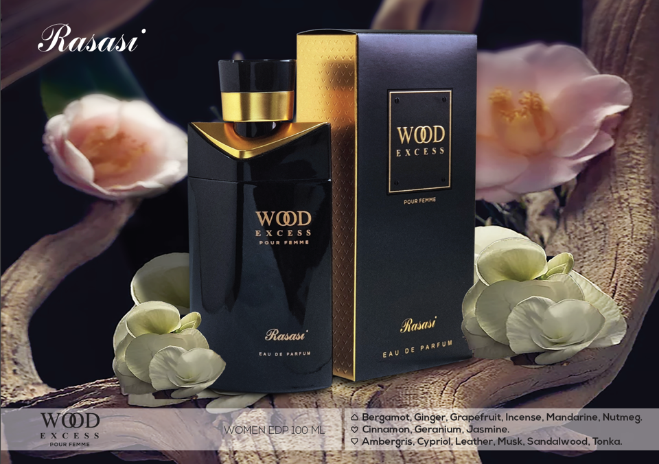 Wood Excess For Women Edp 100ml by Rasasi Perfumes