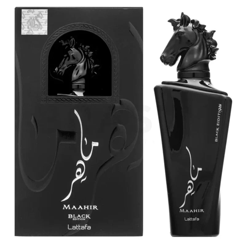 Maahir Black edp 100ml by Lattafa Perfumes