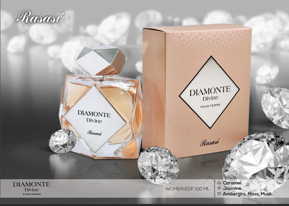 DIAMONTE DIVINE POUR FEMME FOR WOMEN EDP 100 ML BY RASASI