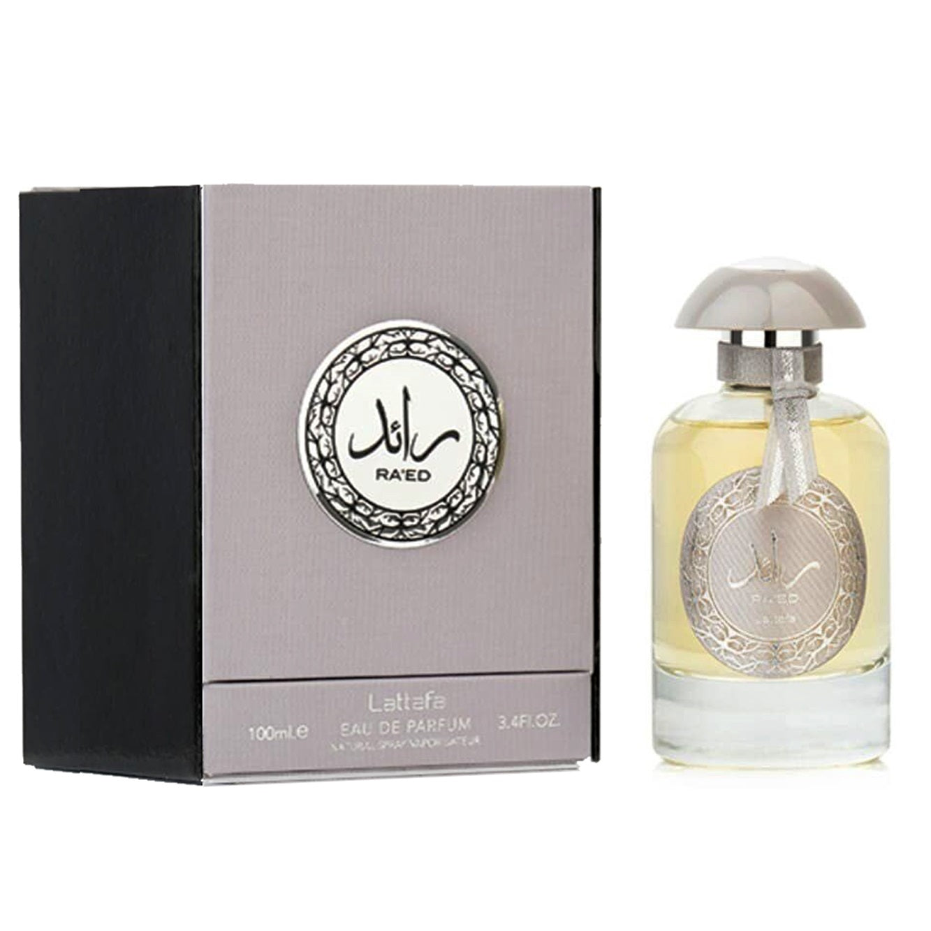 RA'ED SILVER RA'ED Eau de Perfume 3.4 FL OZ/ 100ml by Lattafa Perfumes.