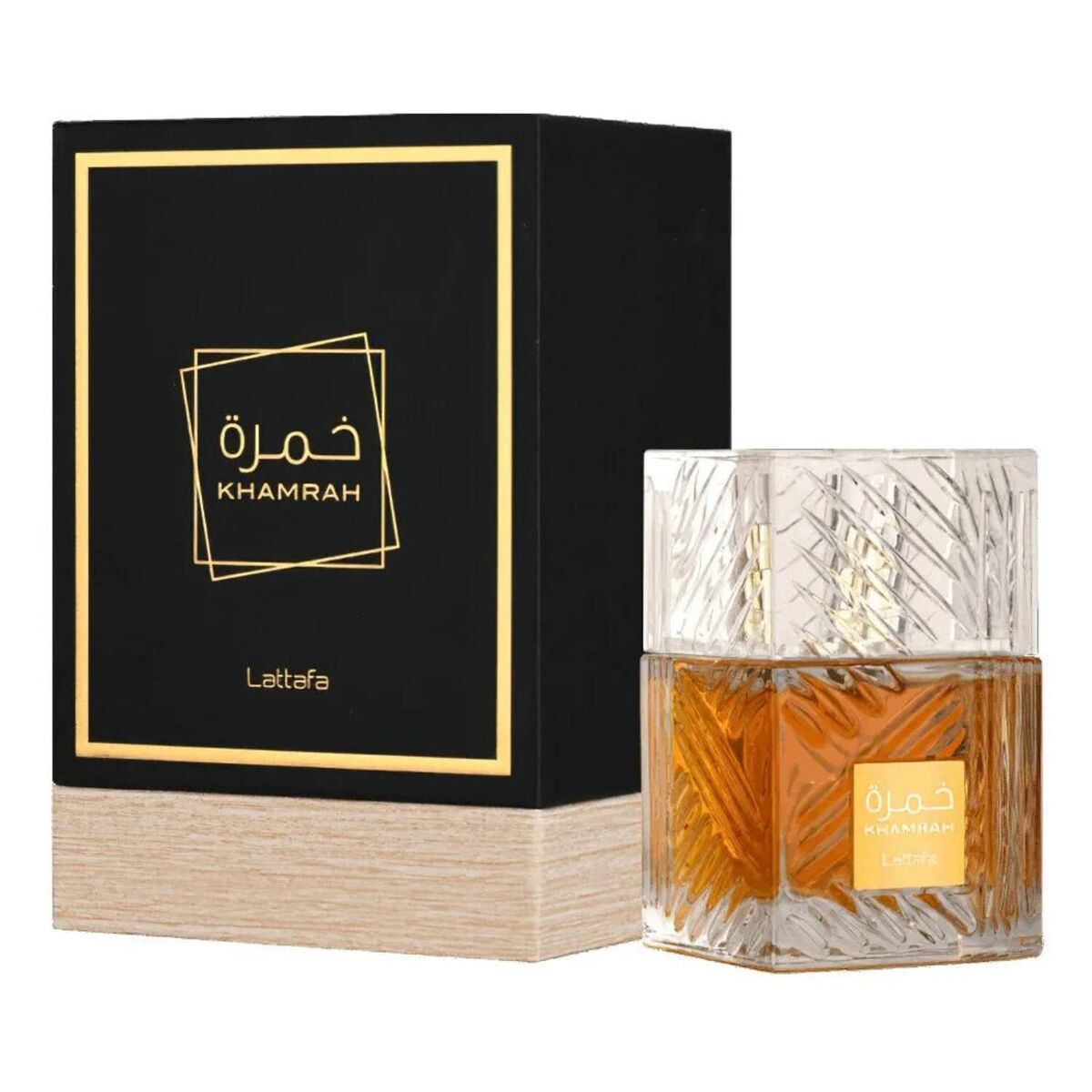 KHAMRAH Eau de Perfume 3.4 FL OZ/ 100 ML by Lattafa Perfumes