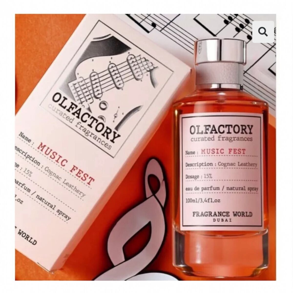Olfactory Music Fest Edp 100ml By Fragrance World